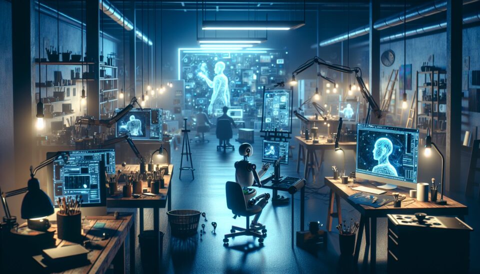 A Midnight Rendezvous with Artificial Intelligence in Creative Arts